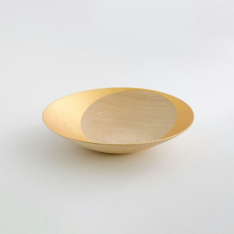 木製ボウルL（永＆久） | 箔座オンラインショップ