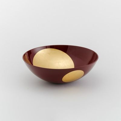 箔座　HAKUZA　純金プラチナ箔　ドット　ラウンドボウル墨S（久遠色） 箔座 HAKUZA 純金プラチナ箔 ドット ラウンドボウル墨S(久遠色