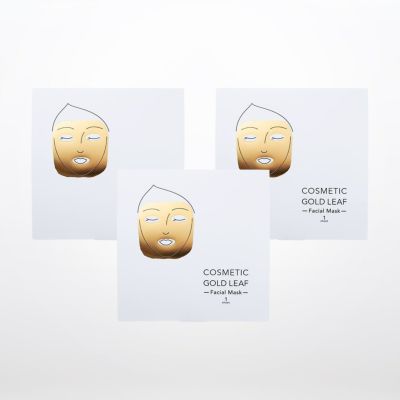 COSMETIC GOLD LEAF Facial Mask 1枚入 3個セット | 箔座オンライン 